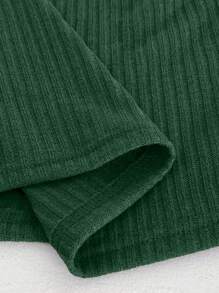 Elenzga 大码女式 3D 花卉装饰罗纹方领吊带背心，情人节款