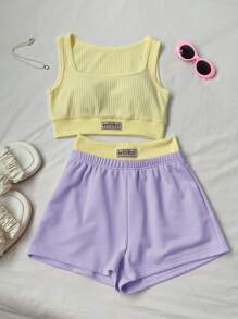 Comfortcana Conjunto de dos piezas para mujer para uso diario