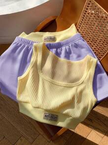 Comfortcana Conjunto de dos piezas para mujer para uso diario