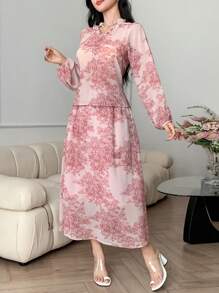 DAZY Women Two Pieces Outfits For Daily Wear - Pink - View 3