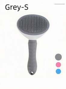 1/2 件猫咪美容刷，自清洁宠物美容刷，适用于狗猫宠物美容刷工具，可轻柔去除松散底毛、垫子缠结毛发，宠物按摩自清洁刷升级版 - 彩色 - 查看 18