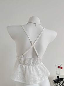 SHEIN Unity Women Simple Solid Color Slip Camisole, Fashionable For Summer