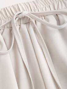 Sweetra Women Two Pieces Outfits For Daily Wear - Apricot - View 3