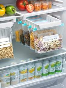 Bolsa conservadora con 3 tamaños, bolsa de sellado especial para refrigerador doméstico, bolsa con cierre tipo cremallera y sello para almacenamiento y organización de alimentos en la cocina, útil para caramelos, chocolates, galletas, etc.