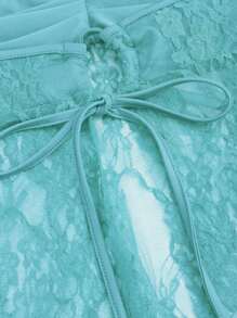 EgrlEra 女式无肩带蕾丝上衣 Y2K