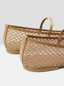 MOTF PREMIUM Sandalias planas con trenzas y punta cuadrada - Marrón Mocha - Ver 6