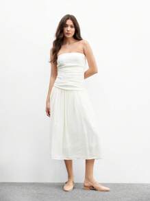 CUCCOO BIZCHIC 女士简约时尚杏色露跟穆勒鞋，适合春夏季 - 杏色 - 查看 10