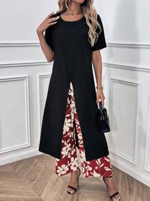 SHEIN LUNE 女士日常两件套服装 - 彩色 - 查看 6