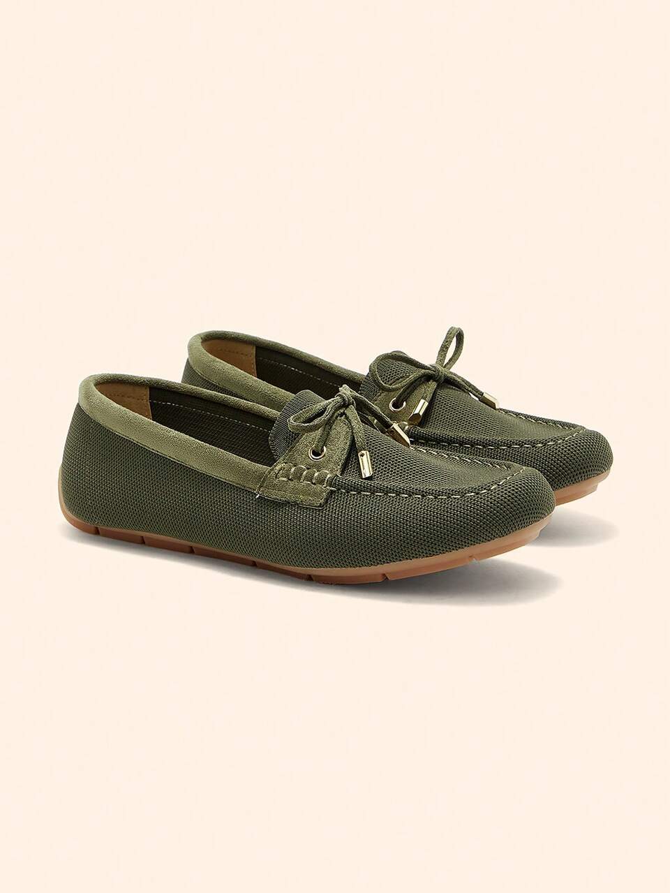 CUCCOO BASICS Women Casual Versatile Simple Lace-Up Flat Shoes For Christmas Spring Shoes