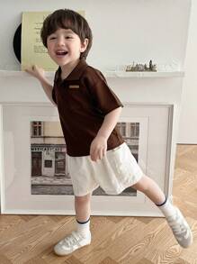 Hapijoa Boys Loose Fit Casual Shorts, Summer New Style