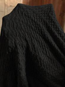 SHEIN Maternity Two Pieces Suits - Black - View 7