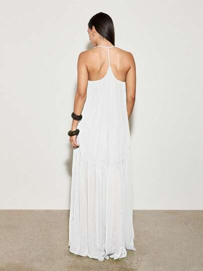 laguna beach halter maxi dress Torina Halter Maxi Dress main image 1