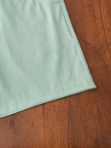 Pantalones cortos casuales y versátiles para niño, sueltos, para el verano - Multicolor - Ver 4