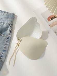 SHEIN 2pcs/Set Adhesive Bras, Suitable For Everyday Wear - Black and White - View 5