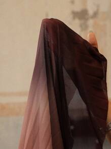 Anewsta 优雅渐变色褶饰女裤 - 彩色 - 查看 8