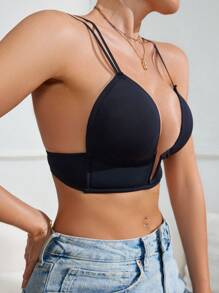 SHEIN 1 pieza Sujetador con ajuste de taza y correa para la cintura para mujeres
