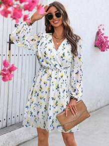 EMERY ROSE 女士短袖连衣裙，夏季时尚