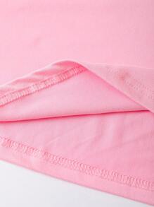 EMERY ROSE Plus Size Women's Valentine Heart Pattern Summer Casual Tank Top - Pink - View 6