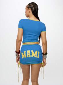 SUMWON WOMEN 运动迷你裙带侧抽绳运动队裙式啦啦队褶皱舞蹈表演运动休闲青年球衣球迷体育场比赛比赛舞蹈