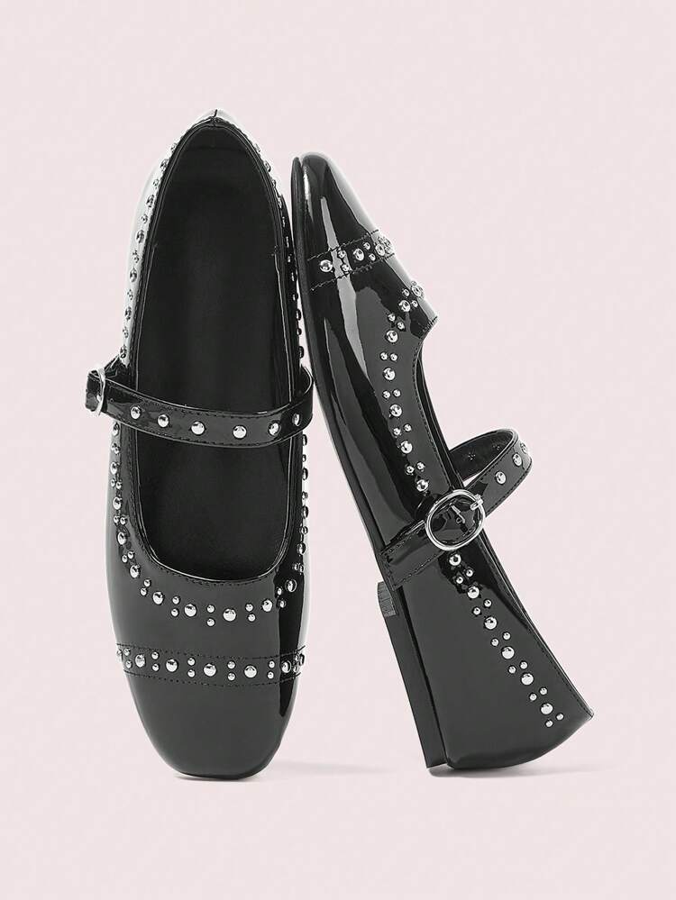 CUCCOO GRLICON Women's Y2K Style Flat Shoes, Suitable For Punk, Biker, Cool Girl, Halloween, Christmas, Party Outfits