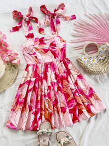 Soleia 女士迷你吊带裙，夏季时尚 - 彩色 - 查看 1