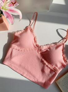 Comfortcana 女士休闲百搭纯色加垫吊带背心，夏季