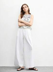 CUCCOO BIZCHIC French Summer New Fashion Versatile Flat Sandals With Pearl & Crystal, Elegant Gold Casual Shoes - Black - View 5