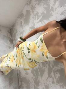Glamine Women's Maxi Sexy Beach Chiffon Dress
