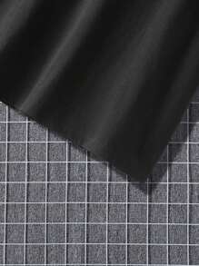 Men's Standard Size Short Sleeve T-Shirt, Fashionable For Summer - Black - View 3