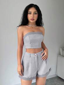Elenzga 女士日常两件套服装 - 彩色 - 查看 3