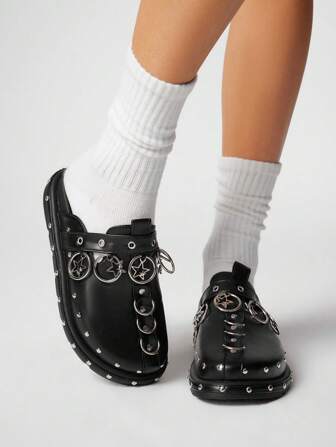 Grunge Punk Women's Wedge & Platform Shoes, Simple & Versatile