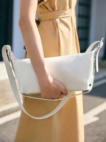 SHECARRY Women's Simple Practical Multifunctional Elegant Shoulder Bag