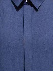 VENTUSAIL Men's Matured Button Placket Short Sleeve Shirt And Shorts Beach Outfit, Vacation Wear Clothes, Beach Set For Men, Cozy Outfits - Navy Blue - View 3