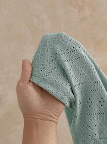 Manfinity VCAY 2pcs/Set Men's Fitted Polo Shirt Sets, Suitable For Summer - Dark Green - View 11