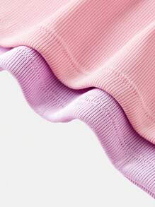 BloomMama Tween Girls'  Pastel Rib Cami Vest Top 2 Pack (8-12yrs)