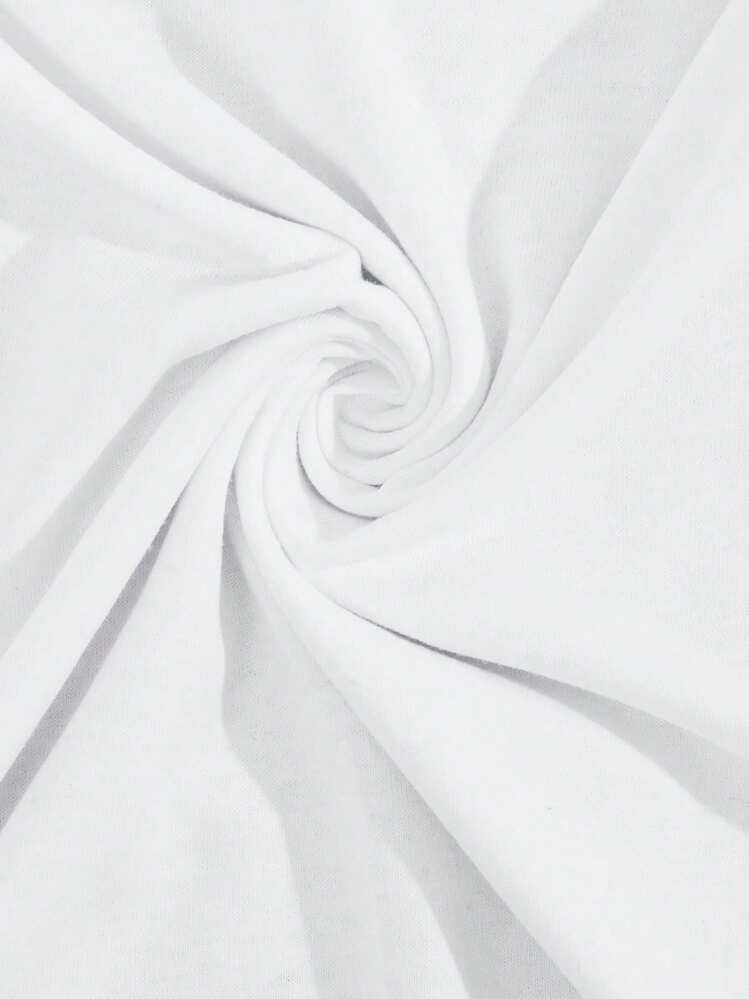 RueChic Cotton Men Letter Printed Regular T-Shirt & Short Two-Piece - Grey - View 6