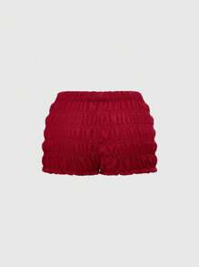 ROMWE Kawaii Women Summer Cherry Print Contrast Lace Cami Top & Shorts Two Pieces Outfits For Daily Wear - Black - View 8