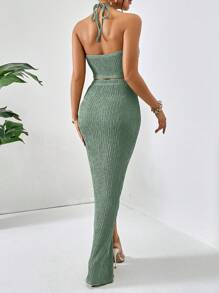 Firerie 女士日常两件套服装 - 薄荷綠 - 查看 2