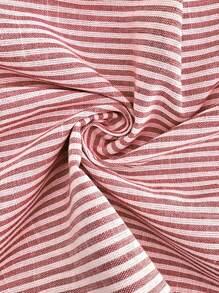 SHEIN Maternity Pants, Striped, Fashion, Suitable For Summer,Maternity Clothes - Pink - View 6