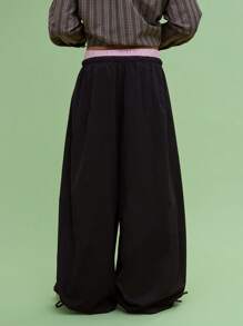 COUREZ 少女裤子 - 黑色 - 查看 5