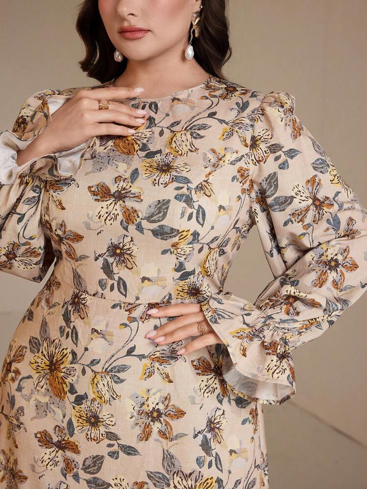 Veilorie Plus Size Women Arab Style Dress, Fashion Suitable For Summer - Multicolor - View 3