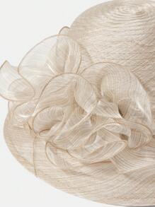 MOTF PREMIUM ORGANZA SUN-PROTECTIVE FASHIONABLE HAT - Khaki - View 4