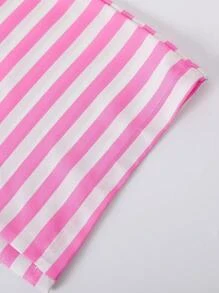 夏季女童休闲条纹连体裤