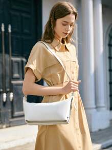 SHECARRY Women's Simple Practical Multifunctional Elegant Shoulder Bag