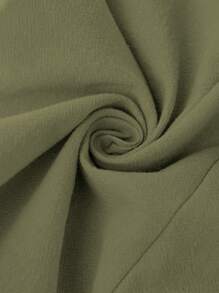 Breezaya 女式简约纯色无袖透气连体裤，夏季 - 軍綠色 - 查看 4