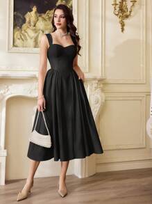 Vintamour Vintage Elegant Women Dress With Pockets Casual Tea Party Dress Festivals Party Summer Outfits For Women Vacation Outfits Woman White Dress Summer Dresses For Women White Dresses For Women Prom Dress Corset Formal Dresses For Women Birthday Dresses For Women Wedding Guest Dress Women Easter Spring Dresses For Women Summer Clothes Spring Outfits For Women Easter Dress Women Birthday Outfits For Women Wedding Dress Spring Break,Graduation Dresses,Sun Dresses For Women