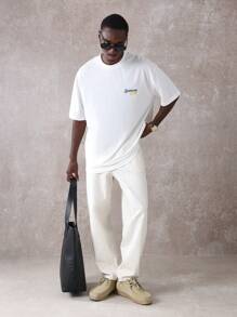 Sumwon Social Club Graphic T-Shirt Retro Drink Design Club Style Streetwear Urban Fashion Casual Summer Tee Unisex Oversized Style Cool Print Skateboard Fashion - White - View 6