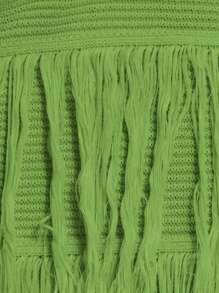 MUSERA Sleeveless Ribbed Maxi Dress Fray Hem Detail Summer Holiday Vacation Dress Ibiza Beach Fall Night Out Autumn Winter Date Night Nashville Chic Spring - Green - View 6