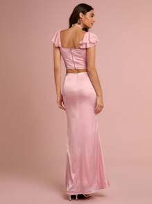 Enchnt 女士日常两件套服装 - 綠色 - 查看 7