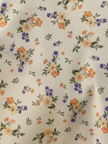 SHEIN Floral Dress Maternity Vacation Casual Ditsy Floral Camisole Summer Floral Print Dress